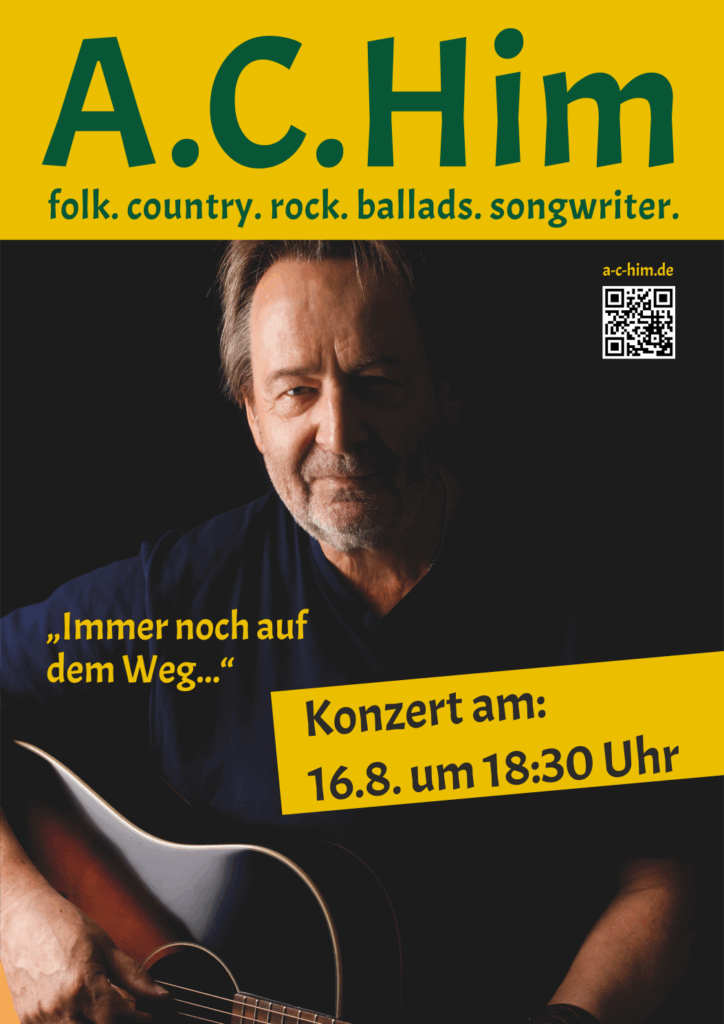 Konzert am 16.8. um 18:30 Uhr